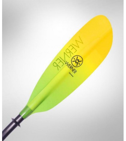 Werner Camano Straight Shaft Low Angle 2Pc Kayak Paddle