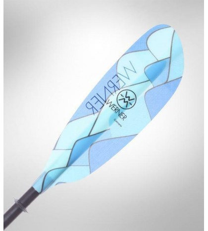 Werner Camano Straight Shaft Low Angle 2Pc Kayak Paddle