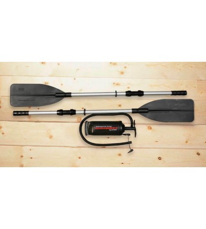 Intex Excursion 4 Inflatable Raft/Fishing Boat Set With 2 Oars(Open Box)(2 Pack)