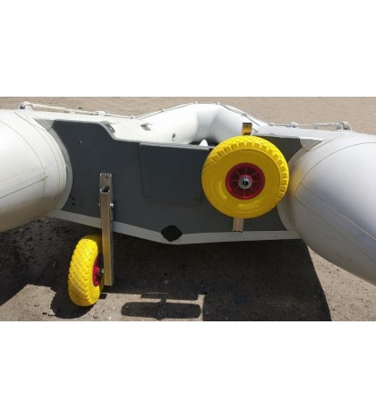 KT5 Transformer Stainless steel Transom Wheels for inflatable boats