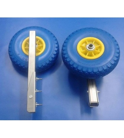 KT5 Transformer Stainless steel Transom Wheels for inflatable boats