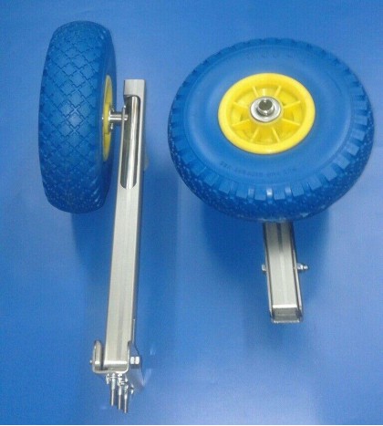 KT5 Transformer Stainless steel Transom Wheels for inflatable boats