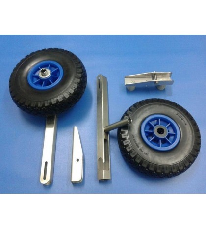 KT5 Transformer Stainless steel Transom Wheels for inflatable boats