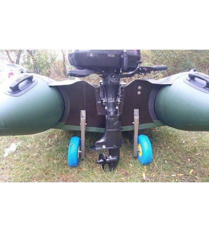 KT5 Transformer Stainless steel Transom Wheels for inflatable boats