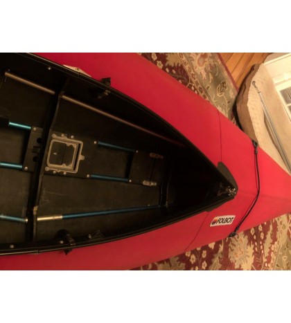 Folbot Aleut kayak.  Foldable, portable.  Condition: water ready. all parts here
