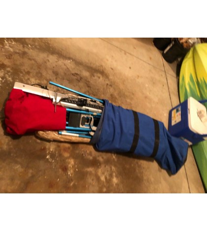 Folbot Aleut kayak.  Foldable, portable.  Condition: water ready. all parts here