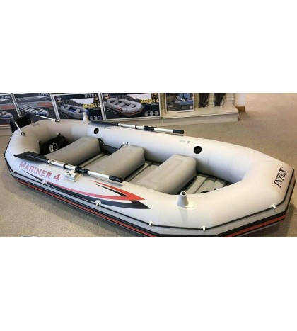 Intex Mariner 4 68376EP Inflatable Boat Set - 4 Person
