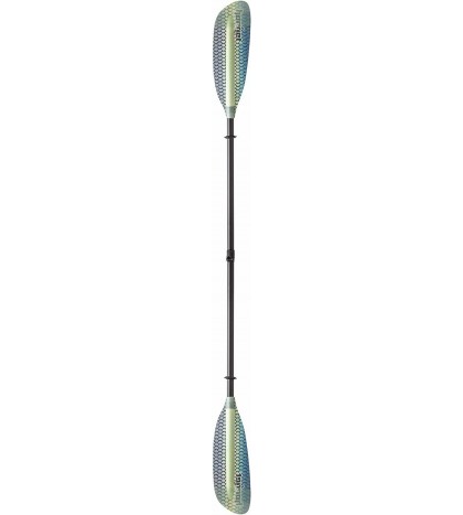 Graphic Fiberglass Multi Functional Kayak Paddle (Blue Scale Design)