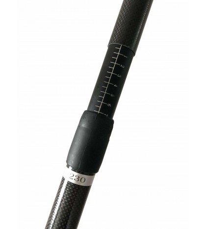 Graphic Fiberglass Multi Functional Kayak Paddle (Blue Scale Design)