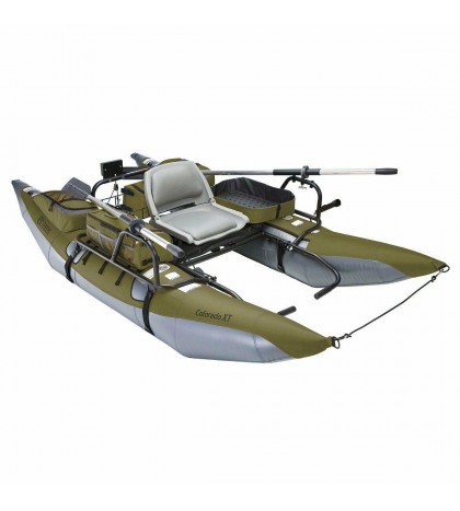 Classic Accessories 69770 9-Foot Sage Colorado XT Inflatable Pontoon Boat