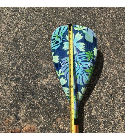 Kialoa Axel Hybrid carbon fiber paddle single bend outrigger canoe (OC-1 & OC-6)