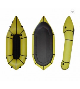 Inflatable Lightweight TPU White Water River Micro PackRaft Kayak Canoe NEW