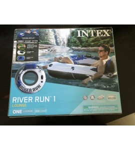 Intex River Run 1 Person Inflatable Floating Water Tube Raft *IN HAND*
