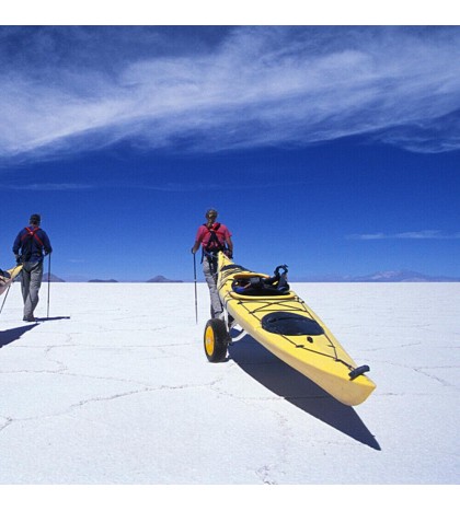 Canoe Cart Kayak Boat Carrier Dolly Trailer Trolley Transport Wheel Tote Wheel