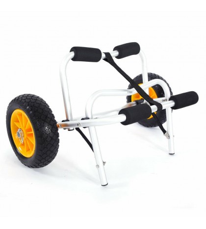 Canoe Cart Kayak Boat Carrier Dolly Trailer Trolley Transport Wheel Tote Wheel