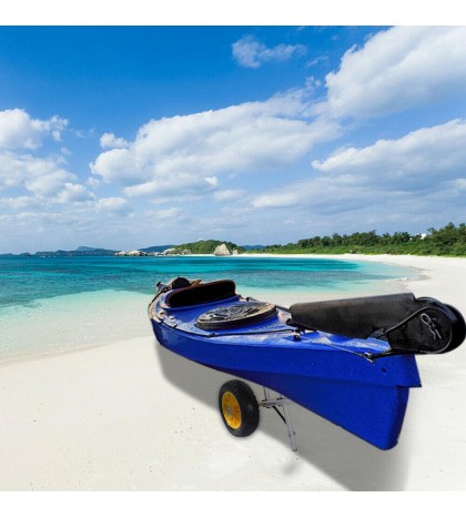 Canoe Cart Kayak Boat Carrier Dolly Trailer Trolley Transport Wheel Tote Wheel
