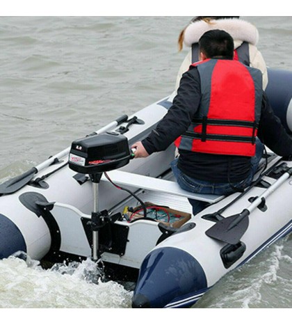 48V 8HP 2.2KW Motorized Brushless Outboard Motor Inflatable Fishing Boat Engine