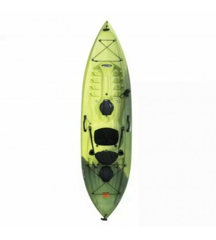 LIFETIME 10ft. Tamarack Angler Kayak, Fishing 2 PACK Krypton Fusion Green