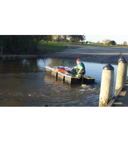 Porta-Pontoon Pontoon Boat Portable Folding Collapsible FREE Shipping SEE VIDEOS