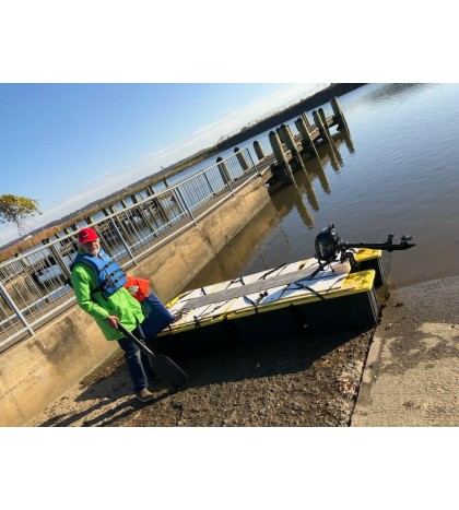 Porta-Pontoon Pontoon Boat Portable Folding Collapsible FREE Shipping SEE VIDEOS