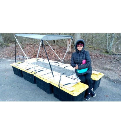 Porta-Pontoon Pontoon Boat Portable Folding Collapsible FREE Shipping SEE VIDEOS