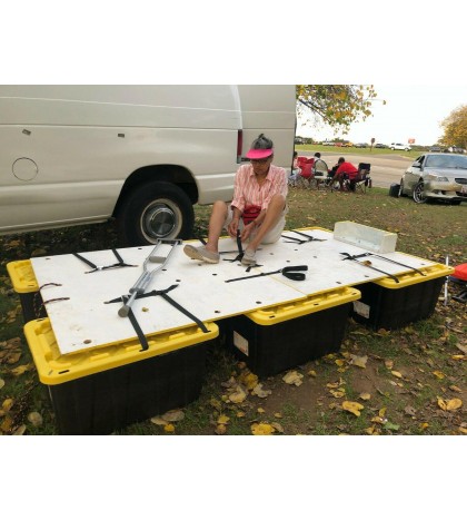 Porta-Pontoon Pontoon Boat Portable Folding Collapsible FREE Shipping SEE VIDEOS