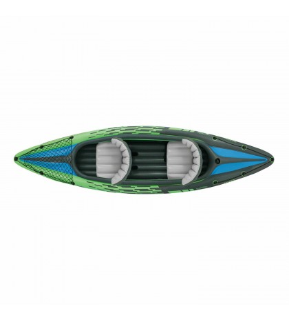 Challenger K2 2-Person Inflatable Sporty Kayak With Oars And Pump Green