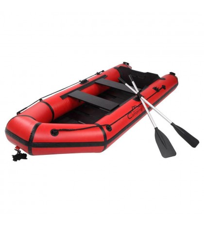 Inflatable 2 Person 10' Pontoon Lake Water Sports Tender Rafting Dinghy Boat