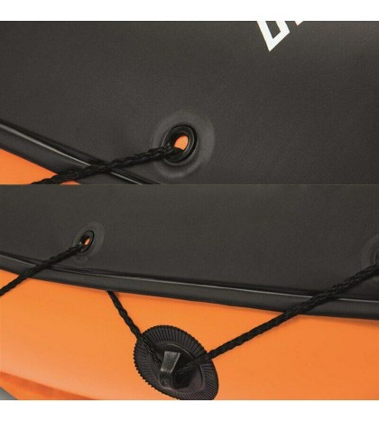 JayCreer 2-Person Inflatable Kayak With Paddle,Load 160KGS ,Material 0.57mm PVC