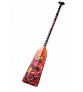 Orange Dragon Hornet STING G5 Dragon Boat Paddle IDBF  in Fixed or Adjustable Le