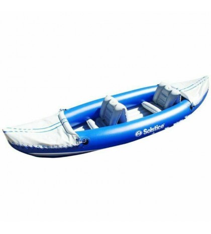 Solstice 29900 Rogue 1 or 2 Person Inflatable Convertible Kayak - Blue/White