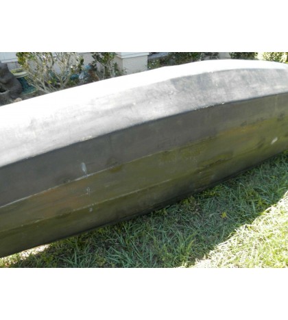 Vintage Canvas & Wood Kayak Canoe & Paddles W/ Whale Patch Estate Find Plus Bonu