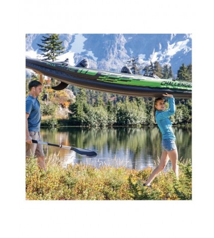 Intex Challenger K2 Inflatable Kayak with Oars and Hand Pump BRAND NEW IN HAND