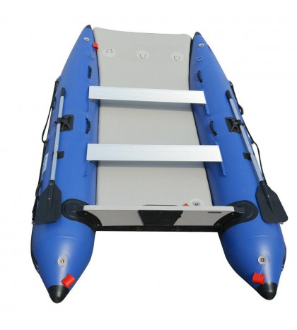 BRIS 11 ft Inflatable Catamaran Inflatable Boat Dinghy Mini Cat Boat Blue