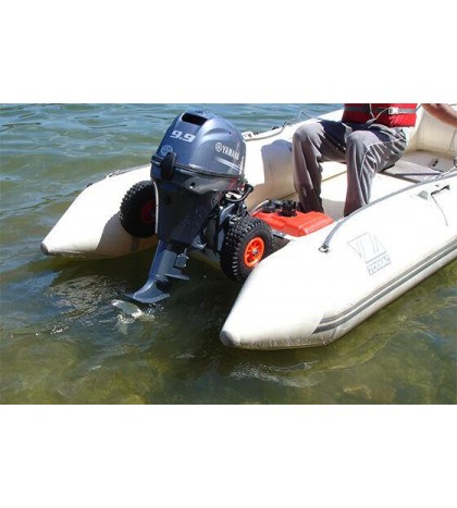 Launching Wheels STAINLESS STEEL for Inflatable / Aluminum boats QUICK RELEASE