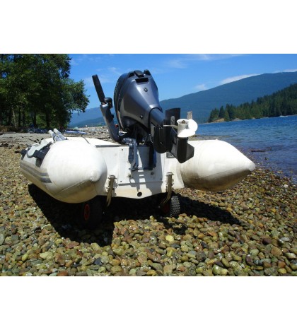 Launching Wheels STAINLESS STEEL for Inflatable / Aluminum boats QUICK RELEASE