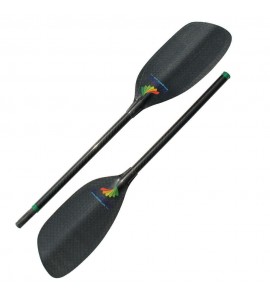 ZJ High Performance Straight and Bent Shaft Full Carbon Fiber WhiteWater Paddle