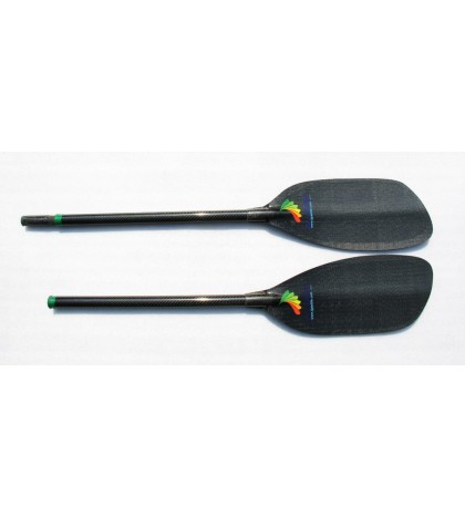 ZJ High Performance Straight and Bent Shaft Full Carbon Fiber WhiteWater Paddle
