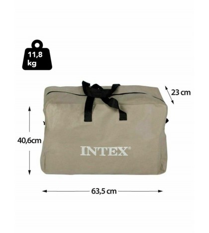 Intex Challenger K2 Two Person Inflatable Kayak Kit w/ Oars Pump - (Used)