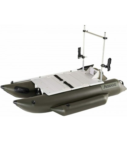 AQUOS The Grab Bar for 7.5ft/8.8ft/10.2ft Small Green Inflatable Pontoon Boat