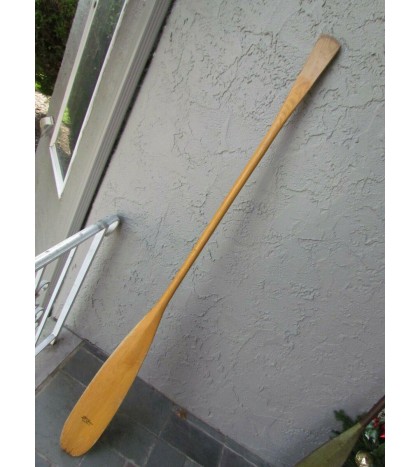 Wooden Boat Canoe Oars Paddles Large LL Bean