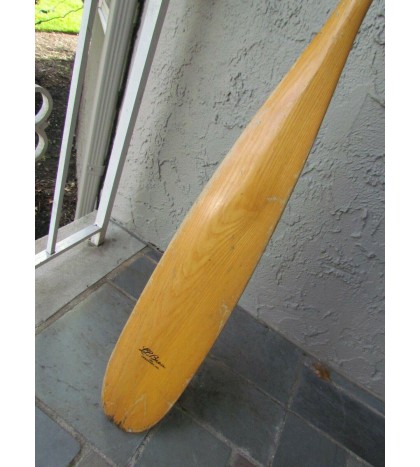 Wooden Boat Canoe Oars Paddles Large LL Bean