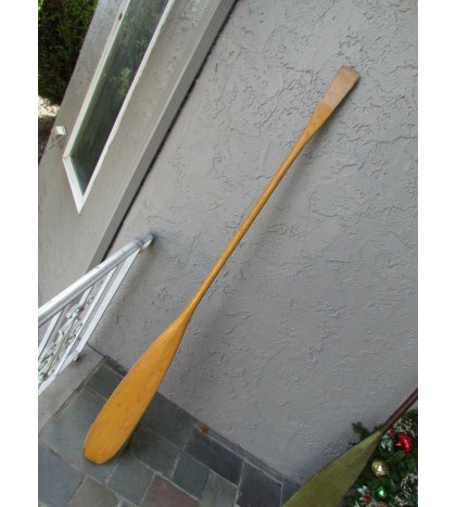 Wooden Boat Canoe Oars Paddles Large LL Bean