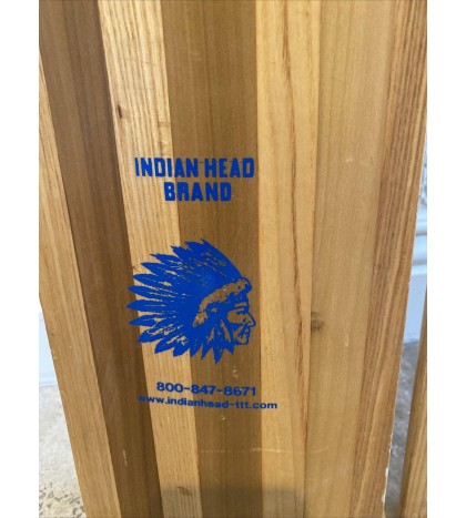 Vintage Indian Head Canoe Paddles,  54” Length