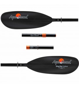 Aqua-Bound Sting Ray Carbon Posi-Lok 4-Piece Kayak Paddle