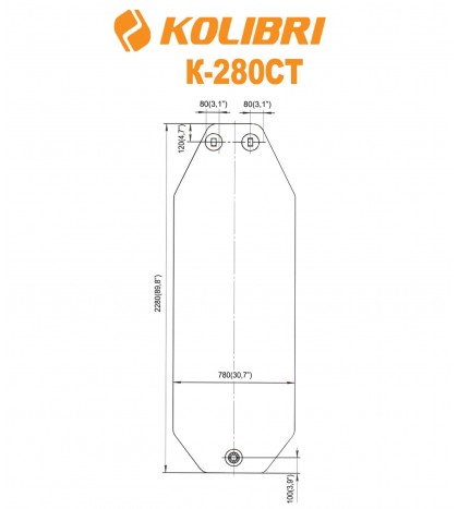 Air bottom Deck for Inflatable boat Kolibri