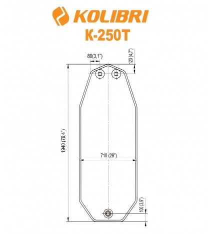 Air bottom Deck for Inflatable boat Kolibri