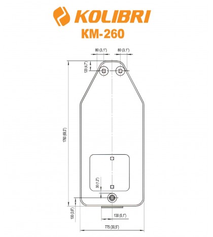 Air bottom Deck for Inflatable boat Kolibri