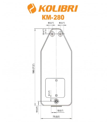 Air bottom Deck for Inflatable boat Kolibri