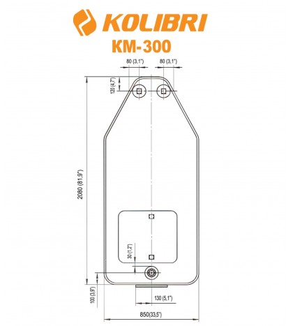 Air bottom Deck for Inflatable boat Kolibri